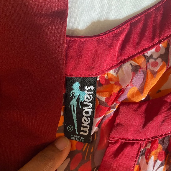 Flowered pattern blouse - Picture 6 of 6